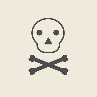 Skulland Crossbones Symbol PNG Image