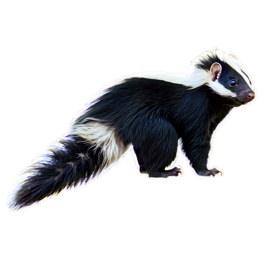 Skunk Wildlife Png 06262024 PNG Image