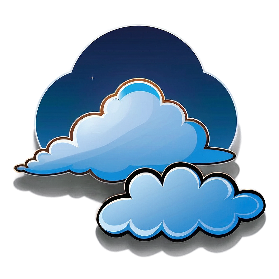 Sky And Cloud Vector Illustration Png Ugy PNG Image