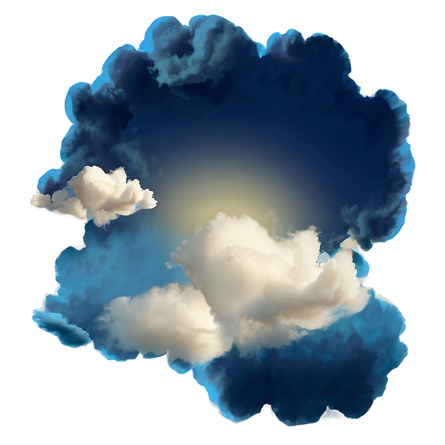 Sky With Cotton Clouds Png 37 PNG Image