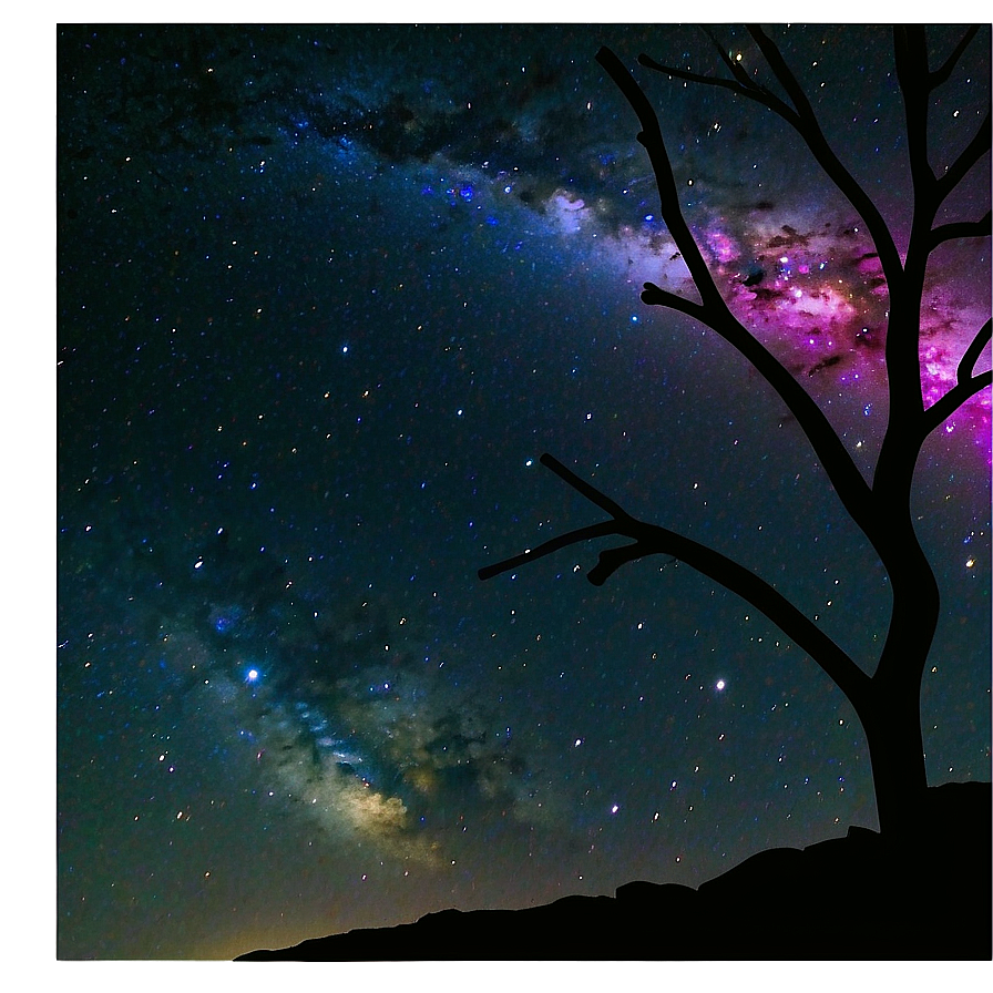 Sky With Galaxy View Png 56 PNG Image