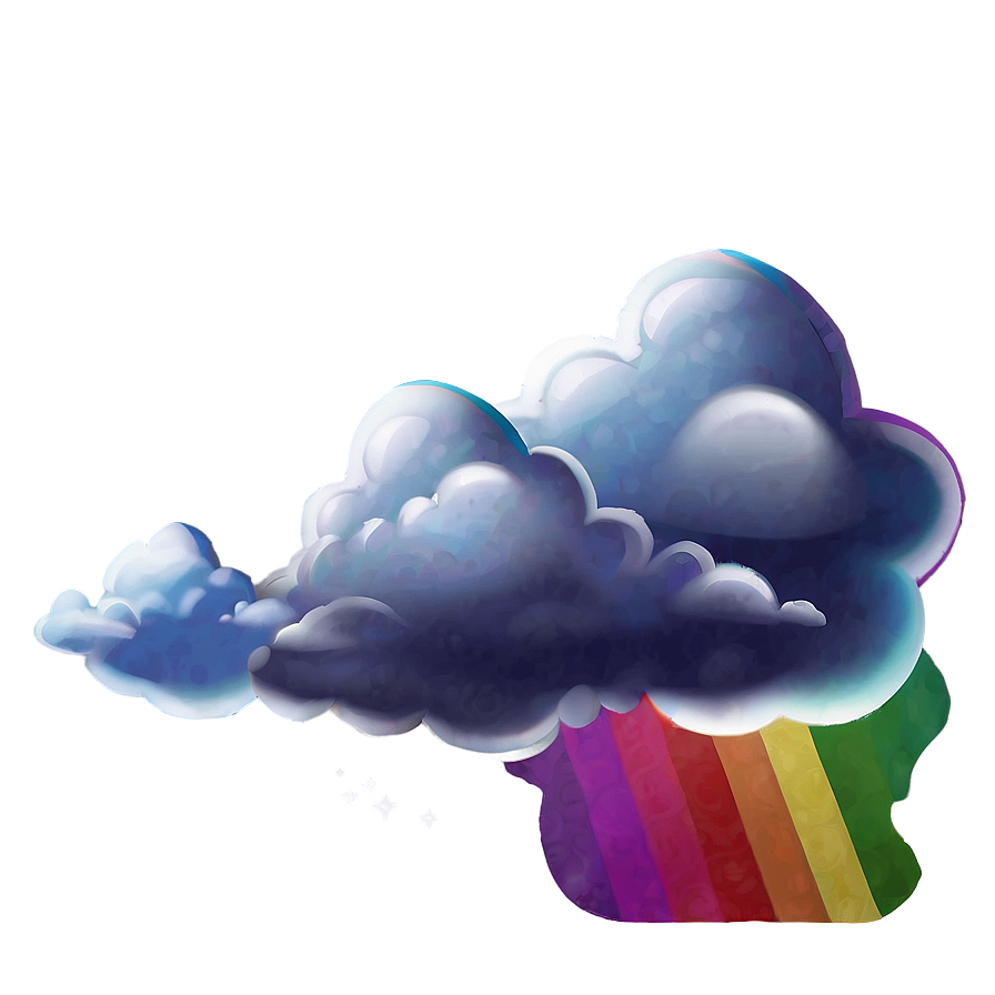 Sky With Rainbow Png Efy39 PNG Image