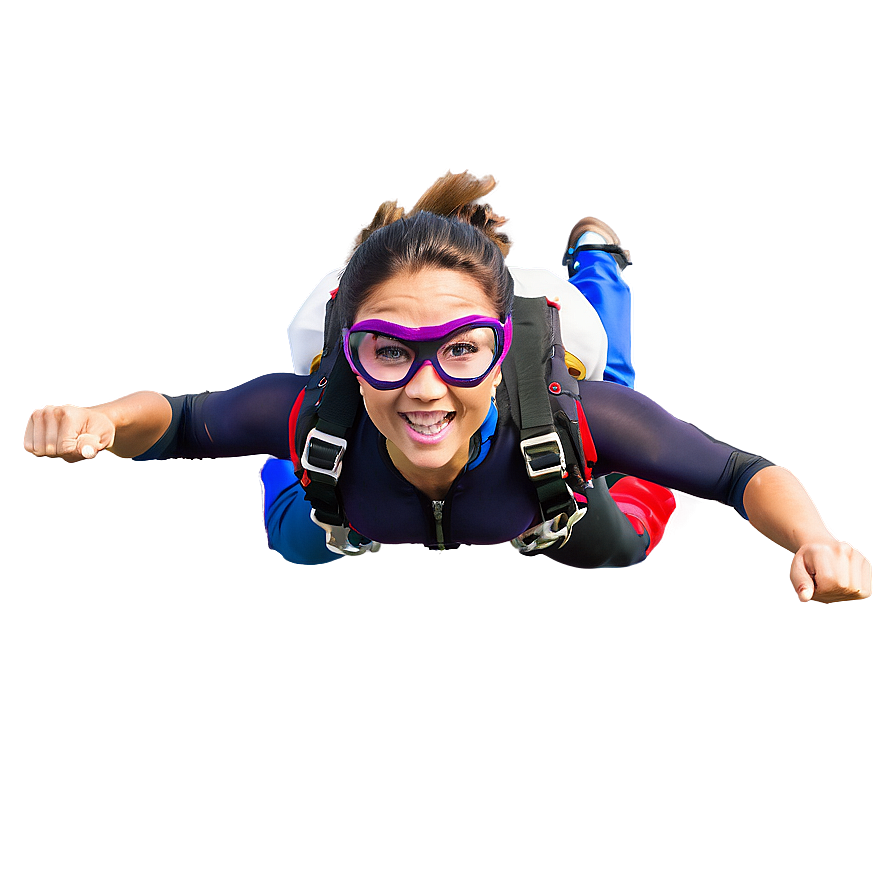 Skydiving C PNG Image