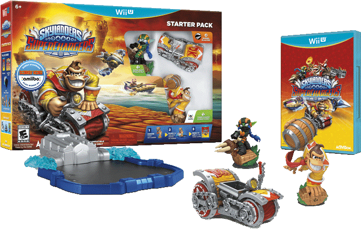 Skylanders Super Chargers Starter Pack Wii U PNG Image