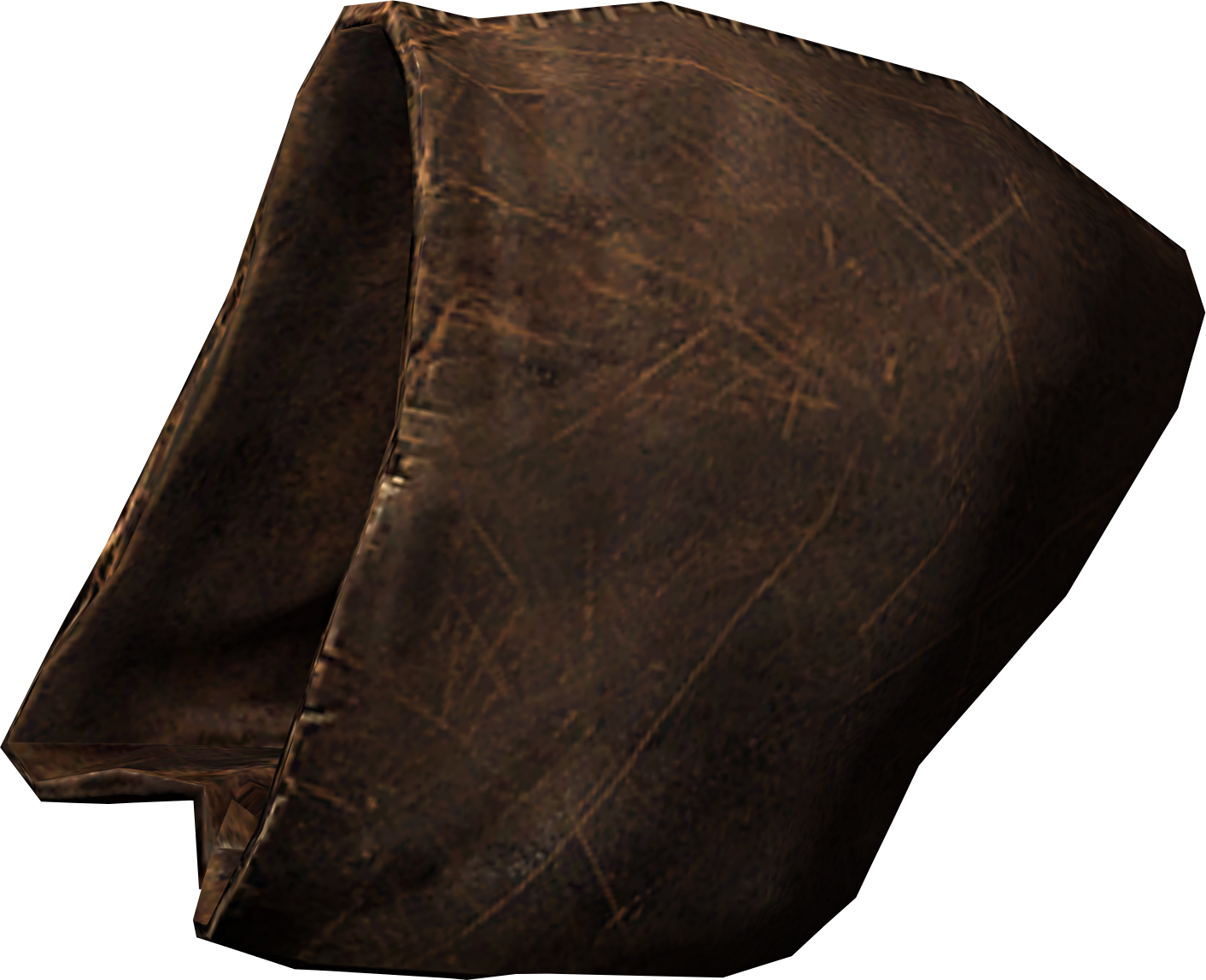 Skyrim Iron Helmet3 D Model PNG Image