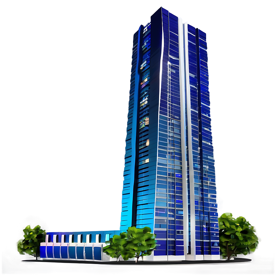 Skyscraper Amidst Nature Png Mmx89 PNG Image