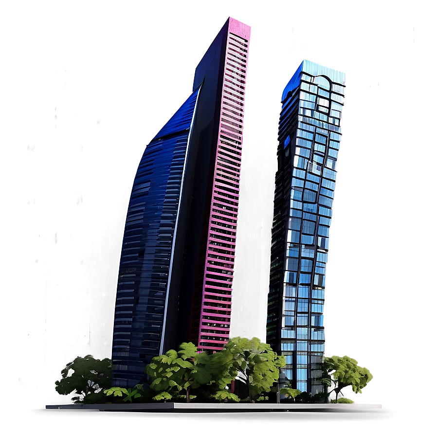 Skyscraper In Metropolitan City Png Mcc52 PNG Image