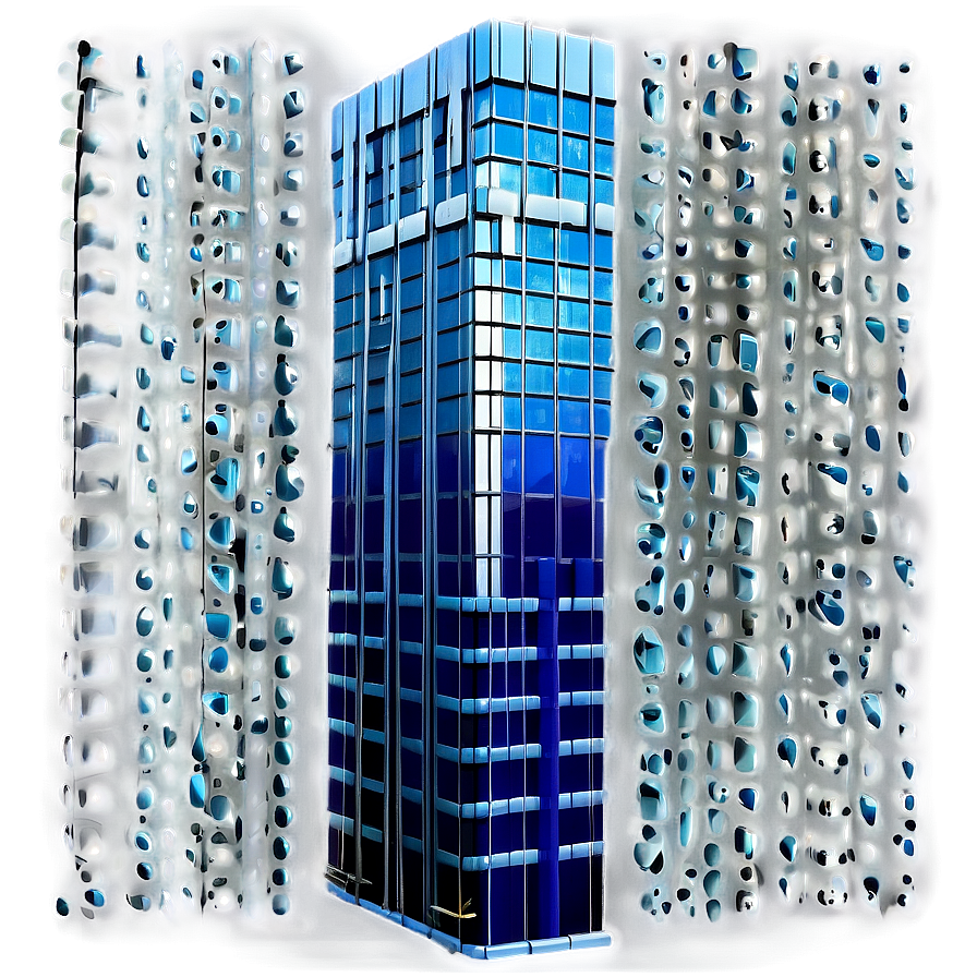 Skyscraper In Rain Png Gwe7 PNG Image