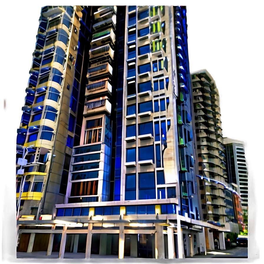 Skyscraper Street View Png Ewb PNG Image