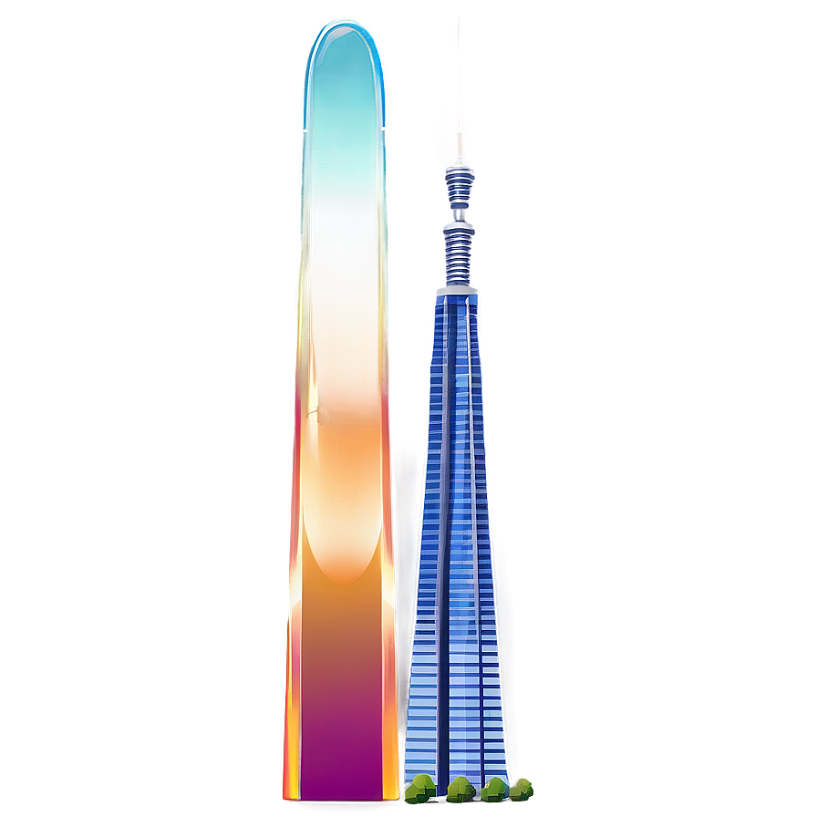 Skyscraper With Antenna Png Uod PNG Image