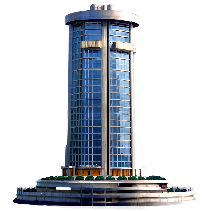 Skyscraper With Helipad Png Aik78 PNG Image