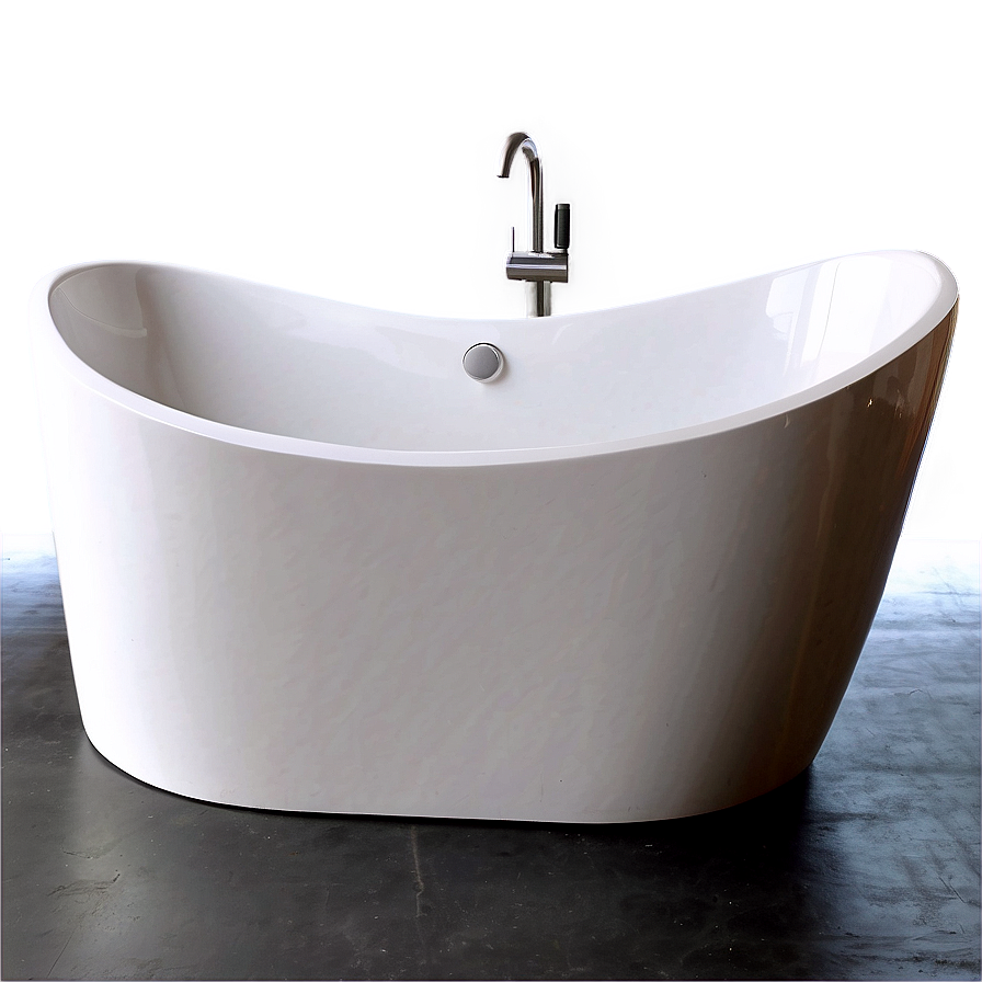 Sleek Acrylic Bathtub Png Dbb PNG Image