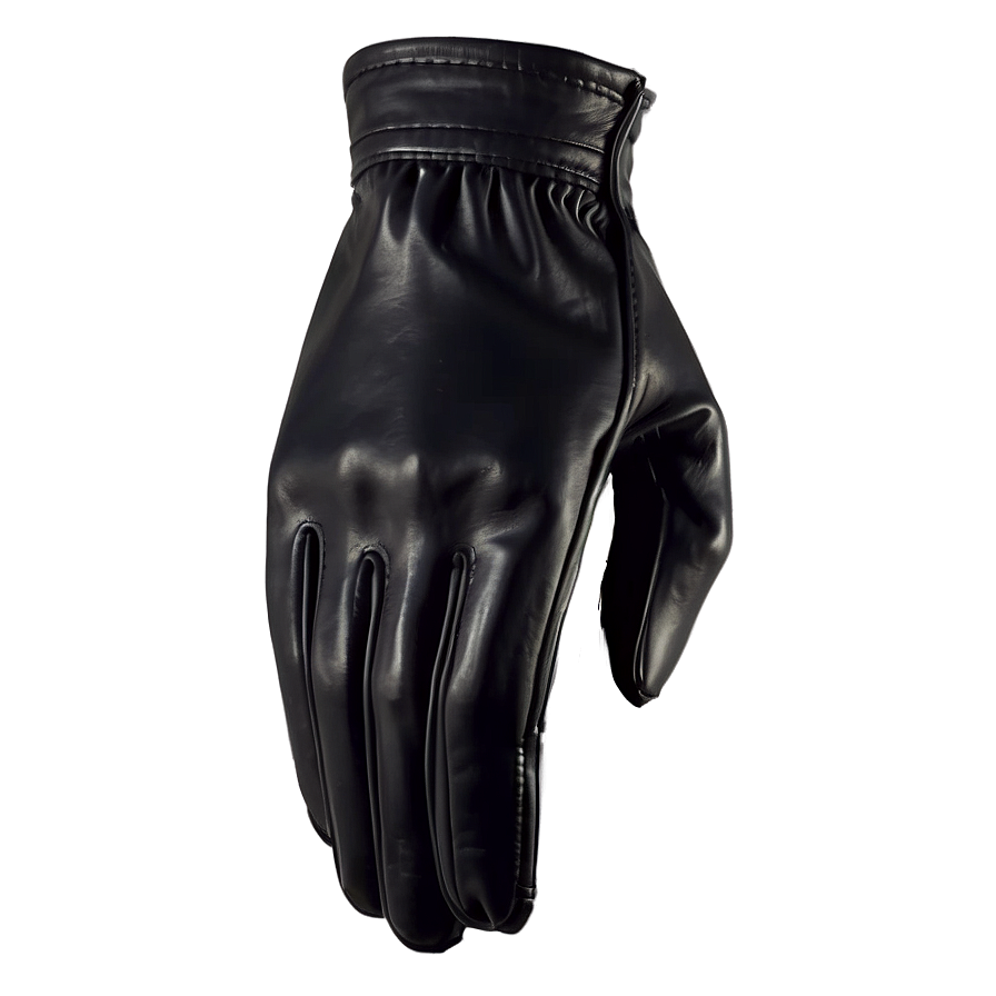 Sleek Black Formal Gloves Png 06282024 PNG Image