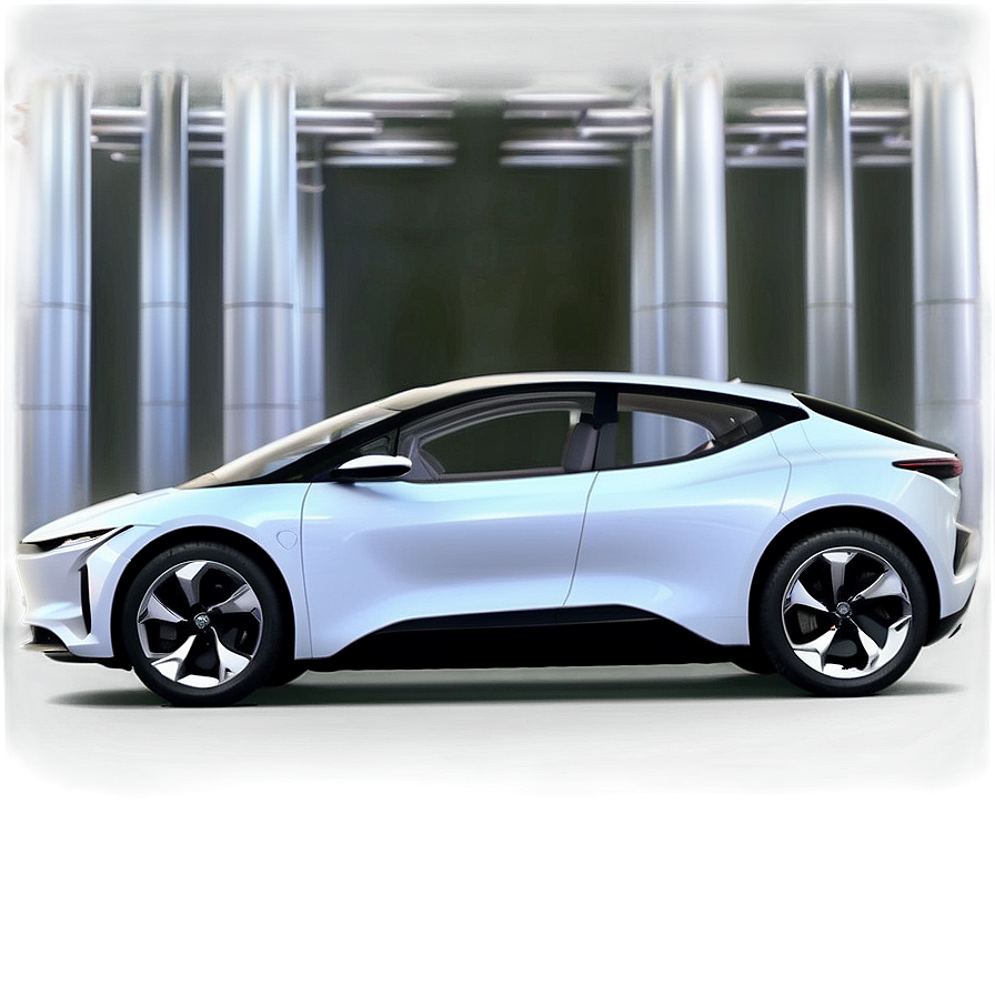 Sleek City Electric Car Png Xdd73 PNG Image