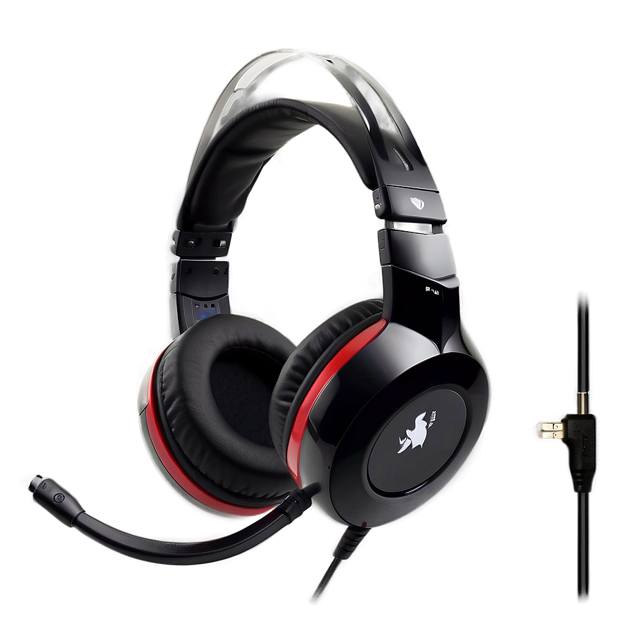 Sleek Gamer Headset Png Vtf PNG Image