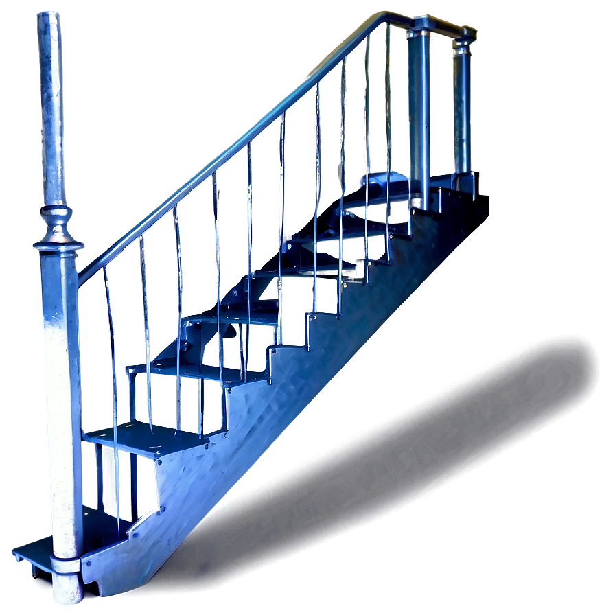 Sleek Iron Staircase Png 83 PNG Image