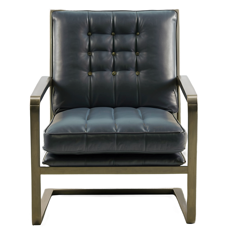 Sleek Metal Frame Armchair Png 50 PNG Image