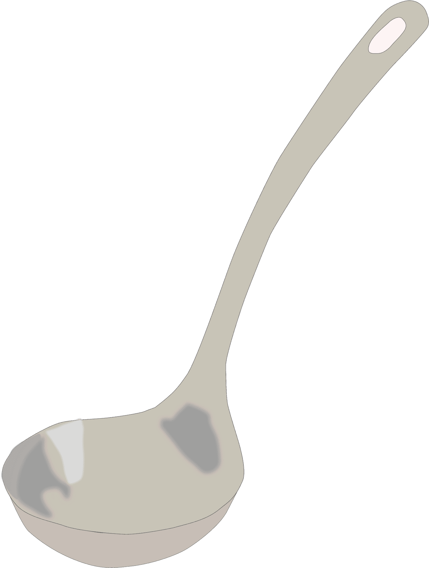 Sleek Modern Spoon Vector PNG Image