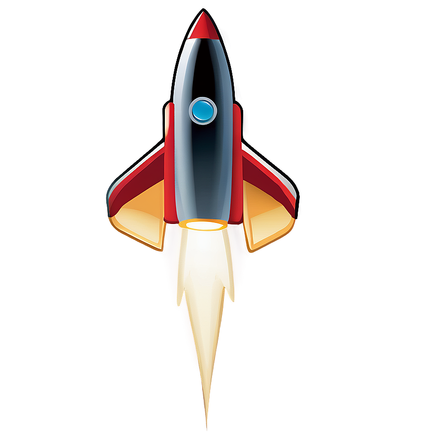 Sleek Rocketship Png Vyc24 PNG Image