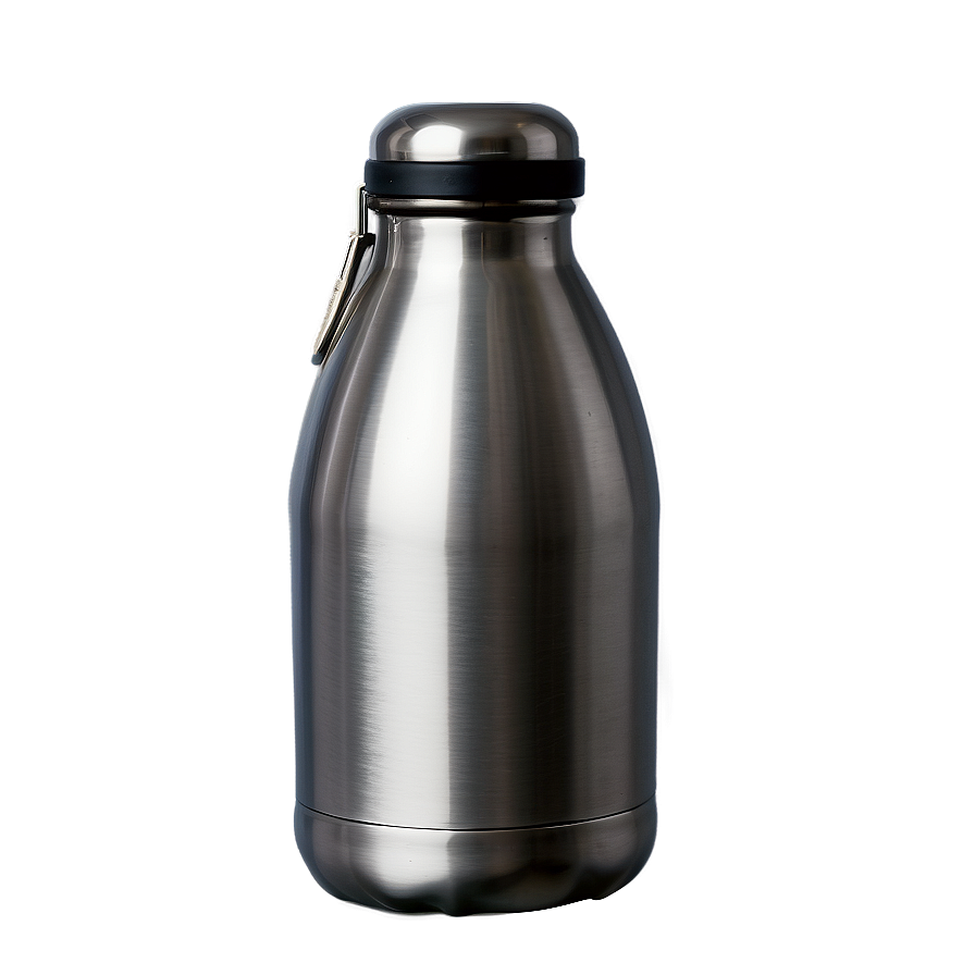 Sleek Stainless Steel Water Flask Png Ebk22 PNG Image