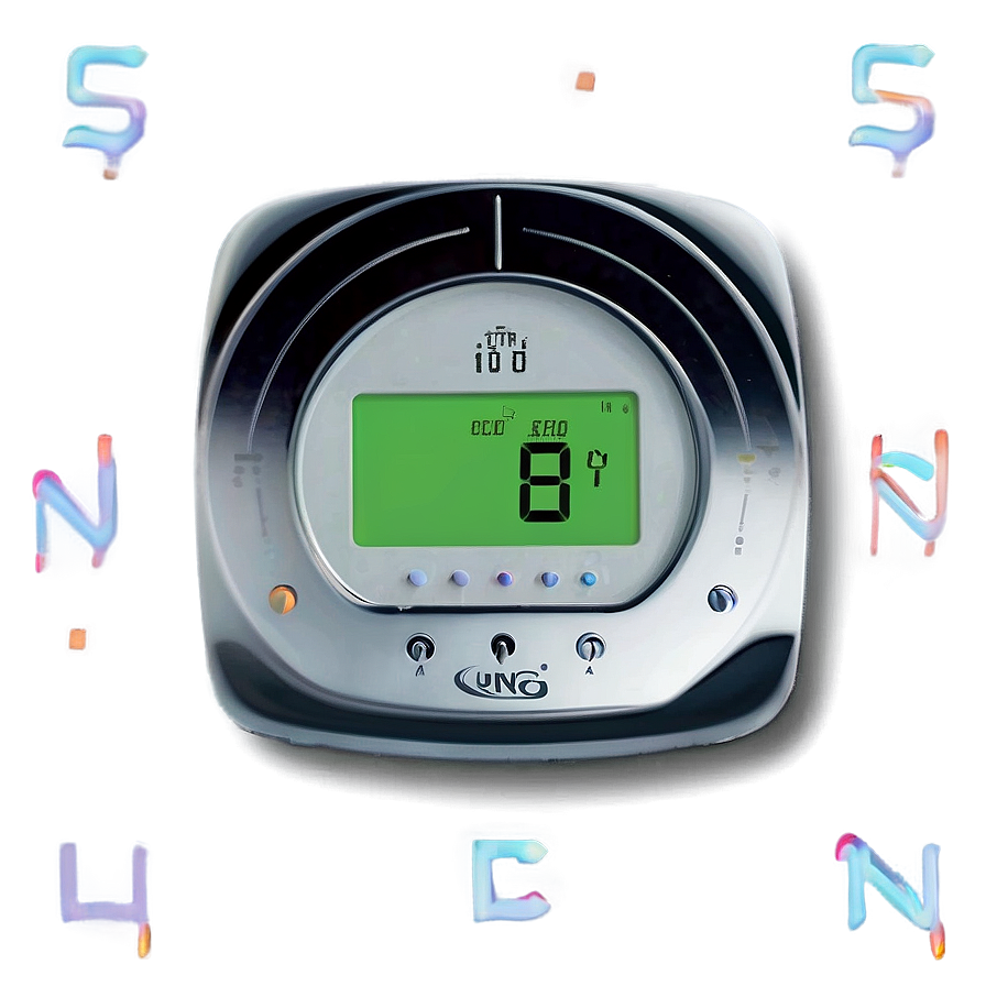 Sleek Thermostat Model Png Hhs34 PNG Image