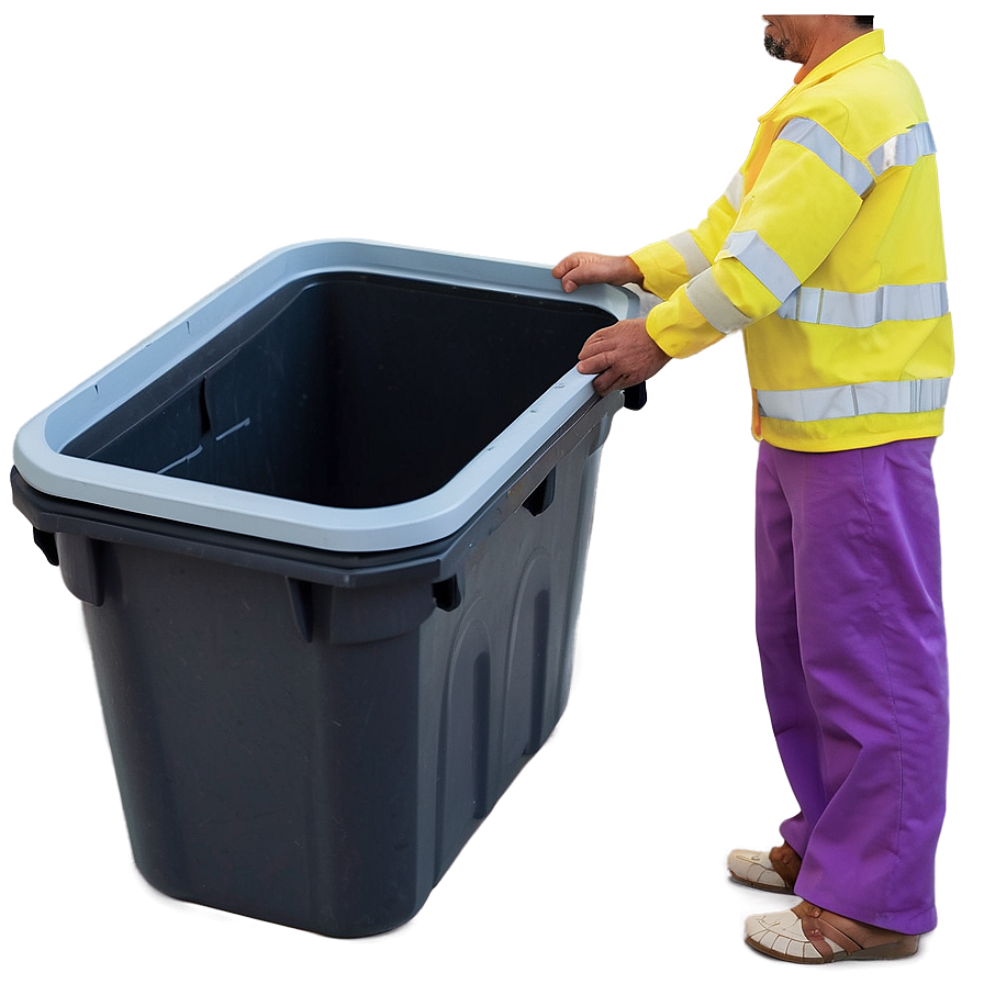 Sleek Trash Bin Tactics Png Elq PNG Image