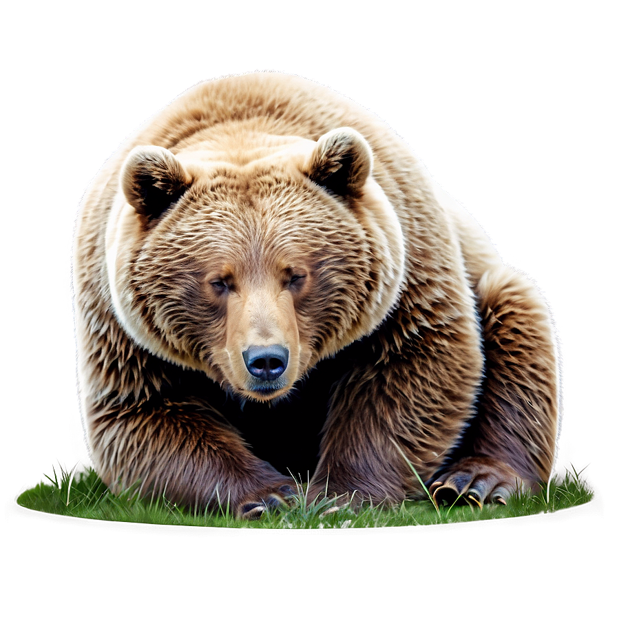 Sleeping Bear Png 51 PNG Image