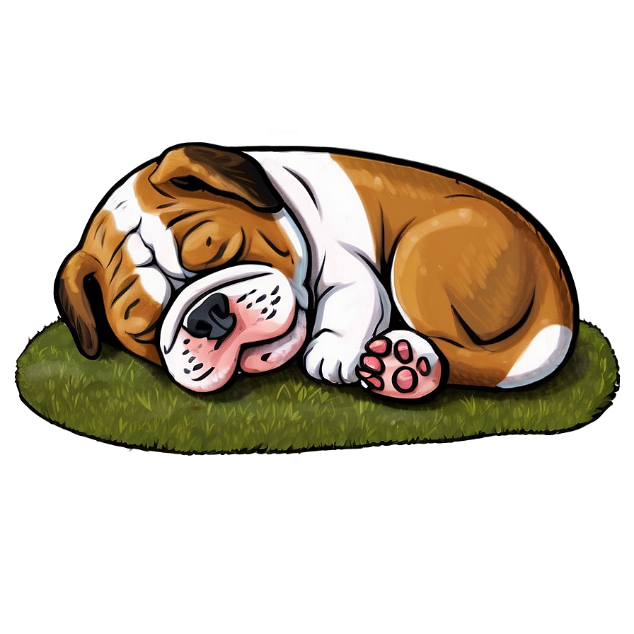 Sleeping Bulldog Png 60 PNG Image