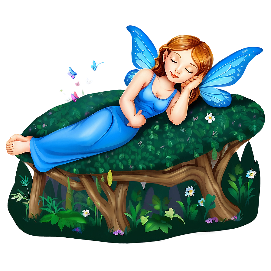 Sleeping Fairy Png Xxn PNG Image