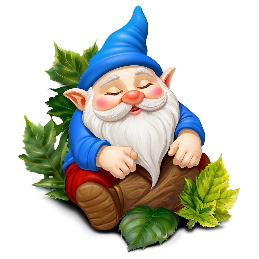 Sleeping Garden Gnome Png Ikk64 PNG Image