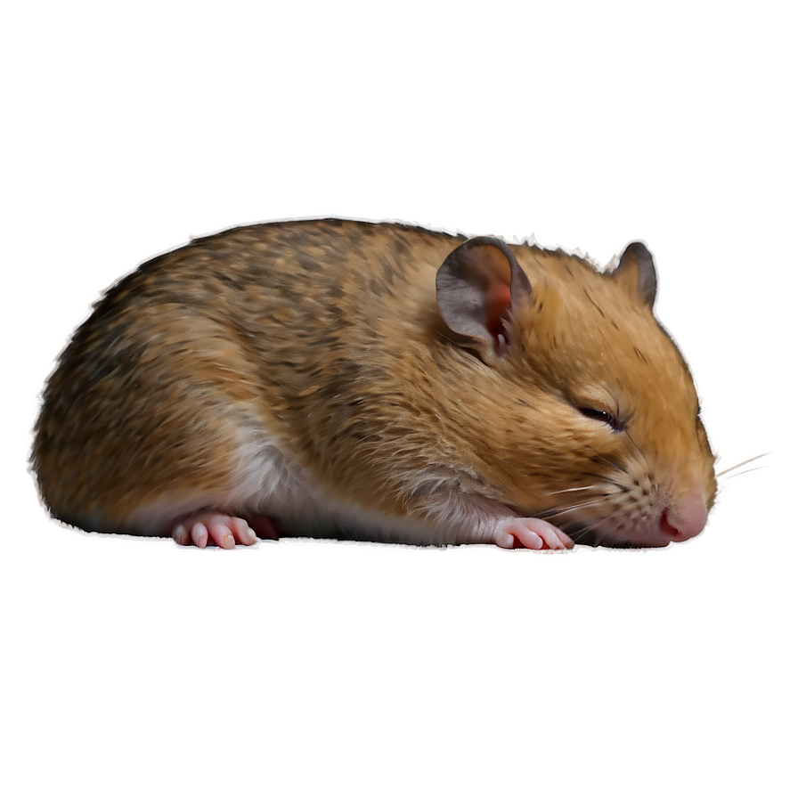 Sleeping Hamster Png 05232024 PNG Image