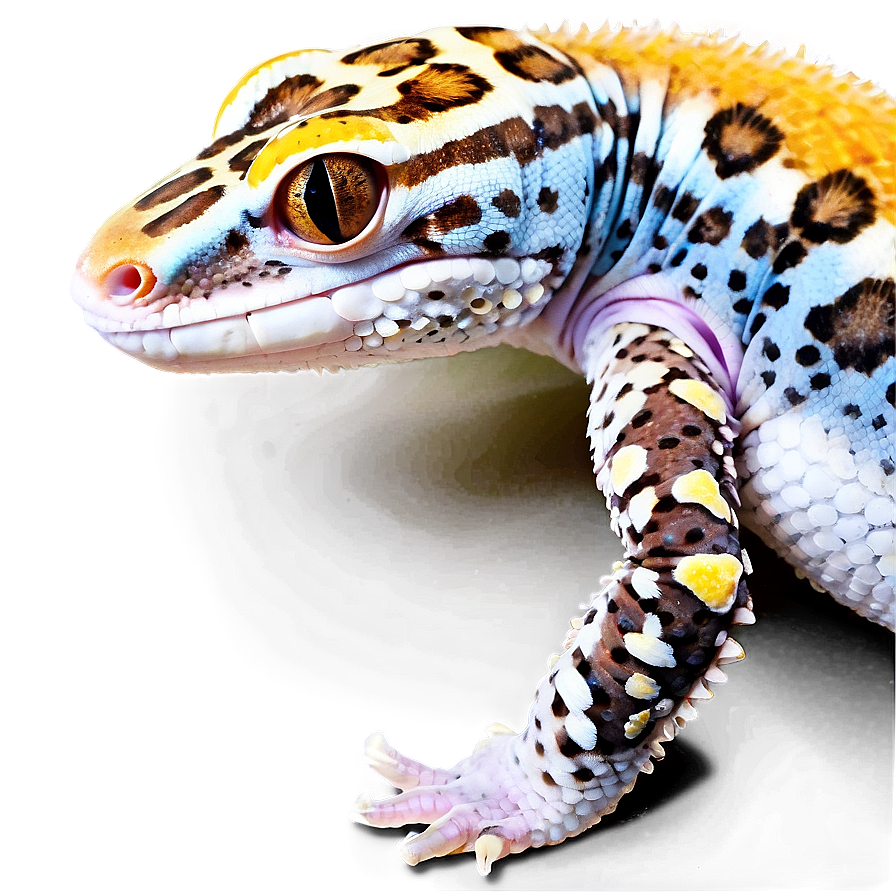 Sleeping Leopard Gecko Png 06202024 PNG Image