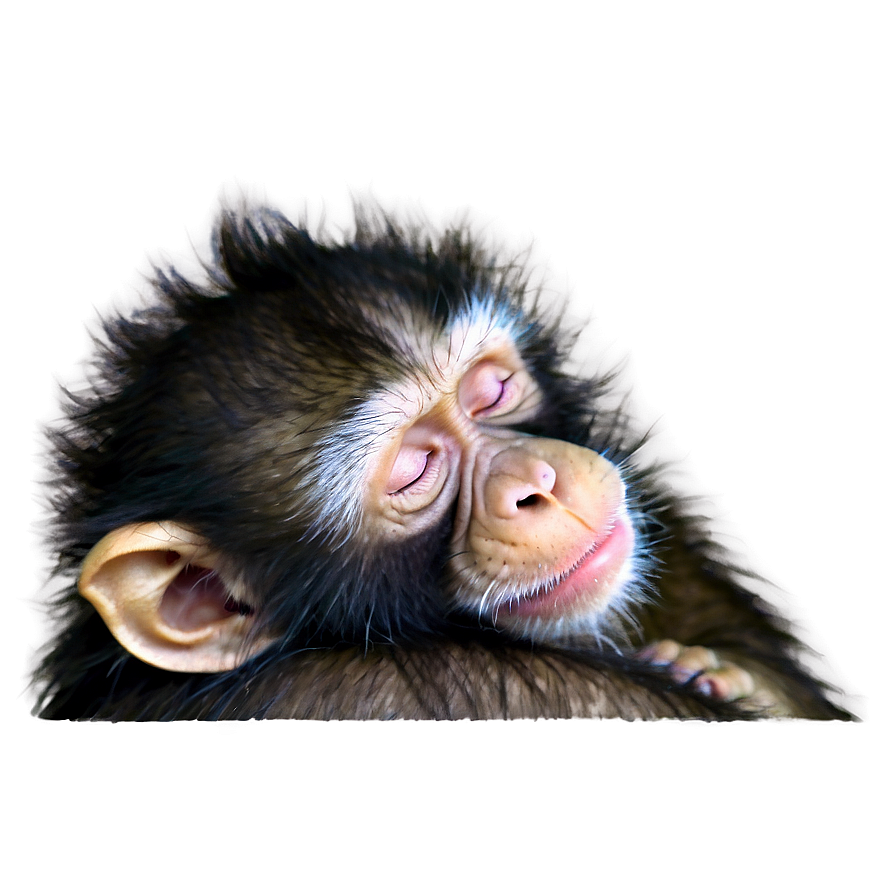 Sleeping Monkey Png 05232024 PNG Image