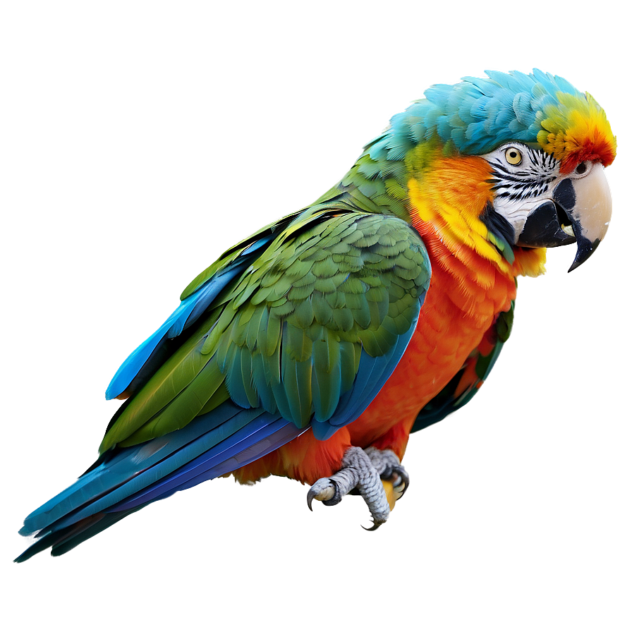 Sleeping Parrot Png Wbi29 PNG Image