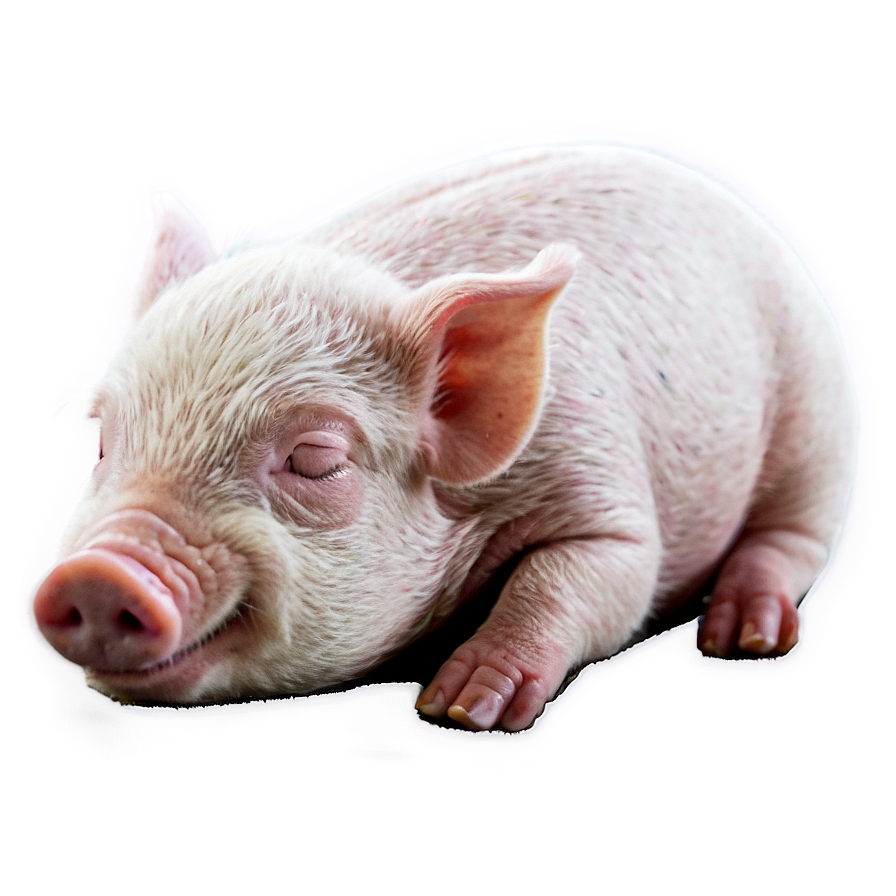 Sleeping Piglet Png 54 PNG Image