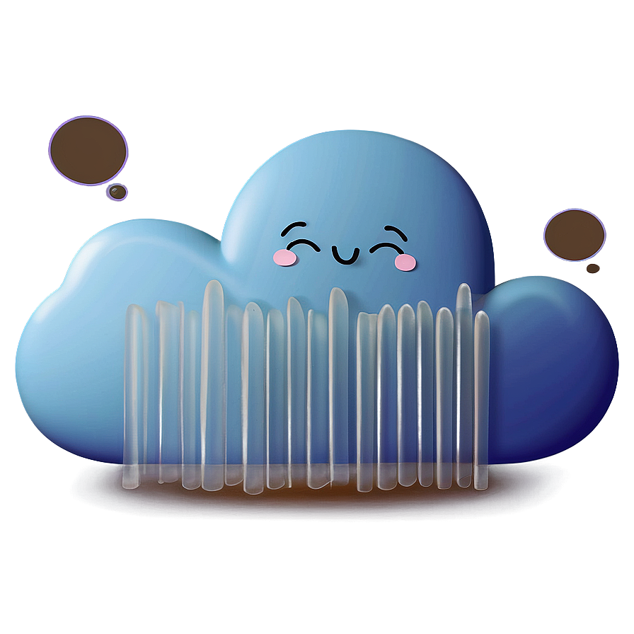 Sleepy Cloud Cartoon Png Ivd PNG Image