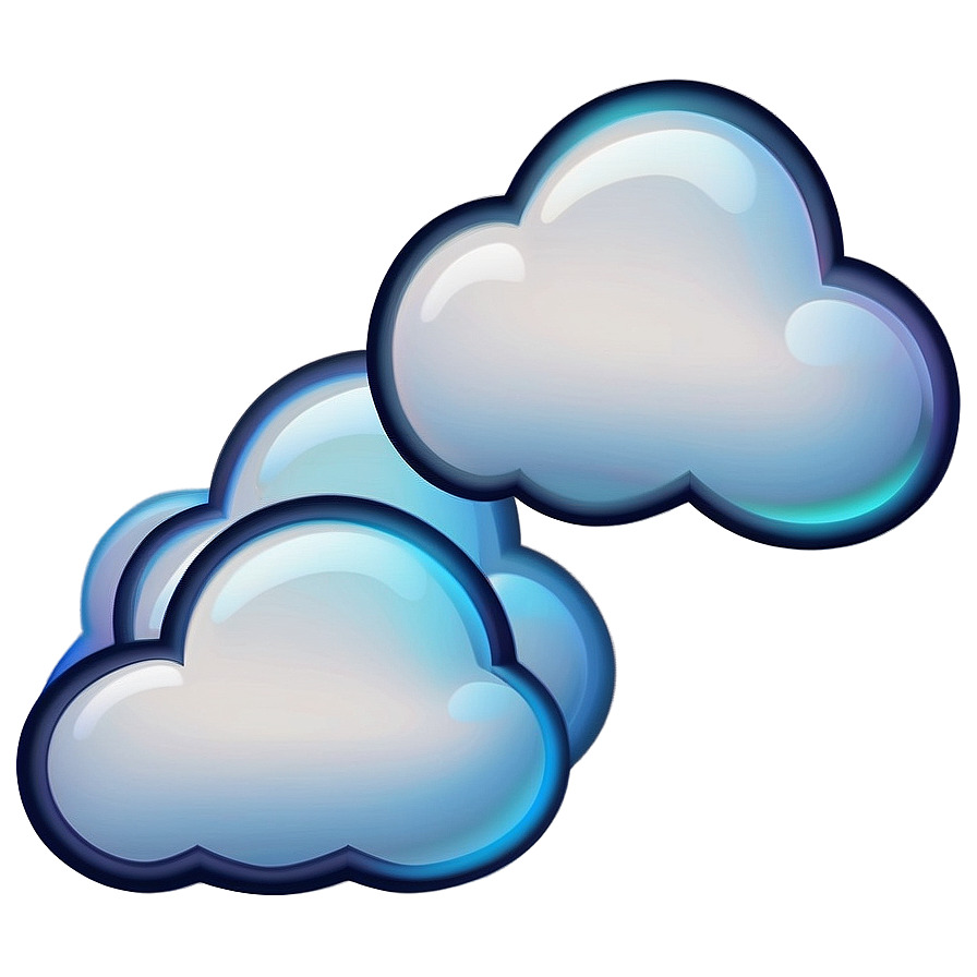 Sleepy Cloud Emoji Png 34 PNG Image