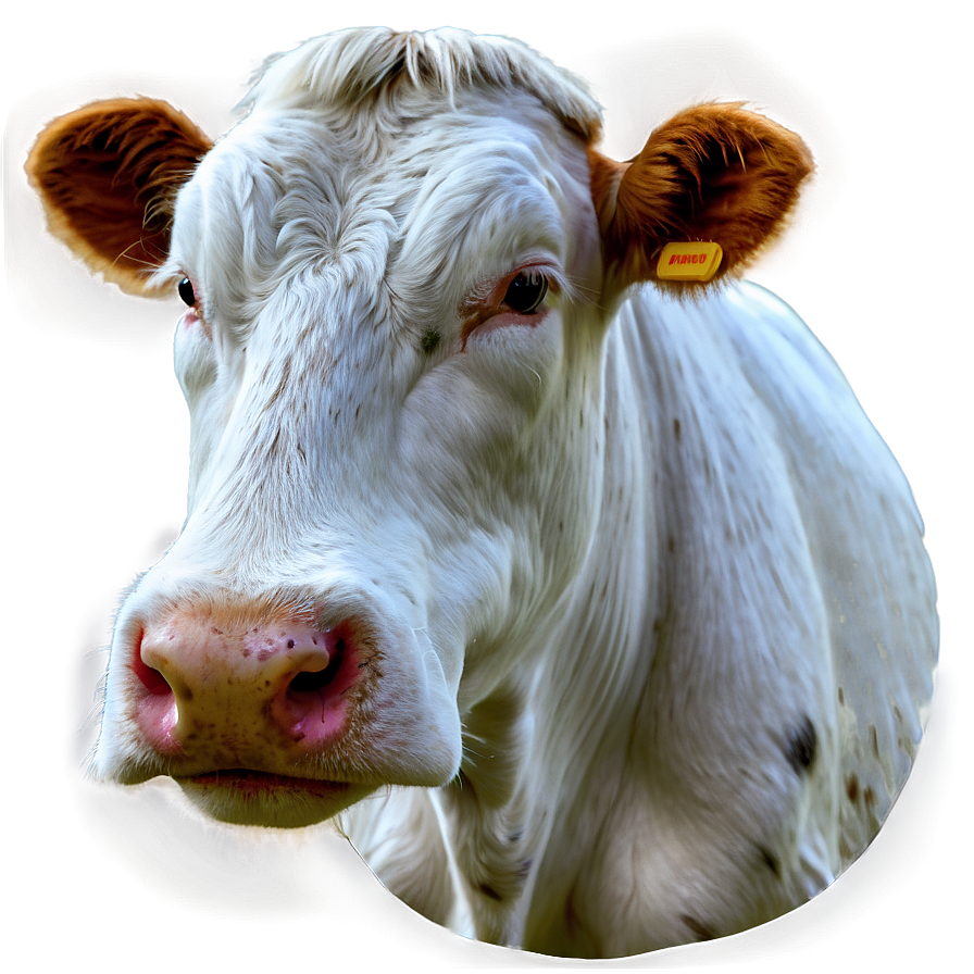 Sleepy Cow Face Png Bwi PNG Image