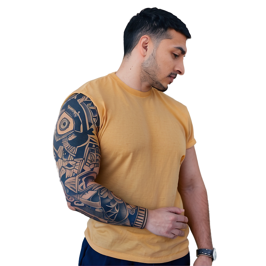 Sleeve Tattoo For Guys Png Prd PNG Image