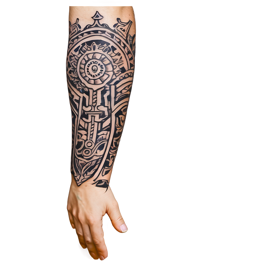 Sleeve Tattoo Patterns Png Gdp PNG Image