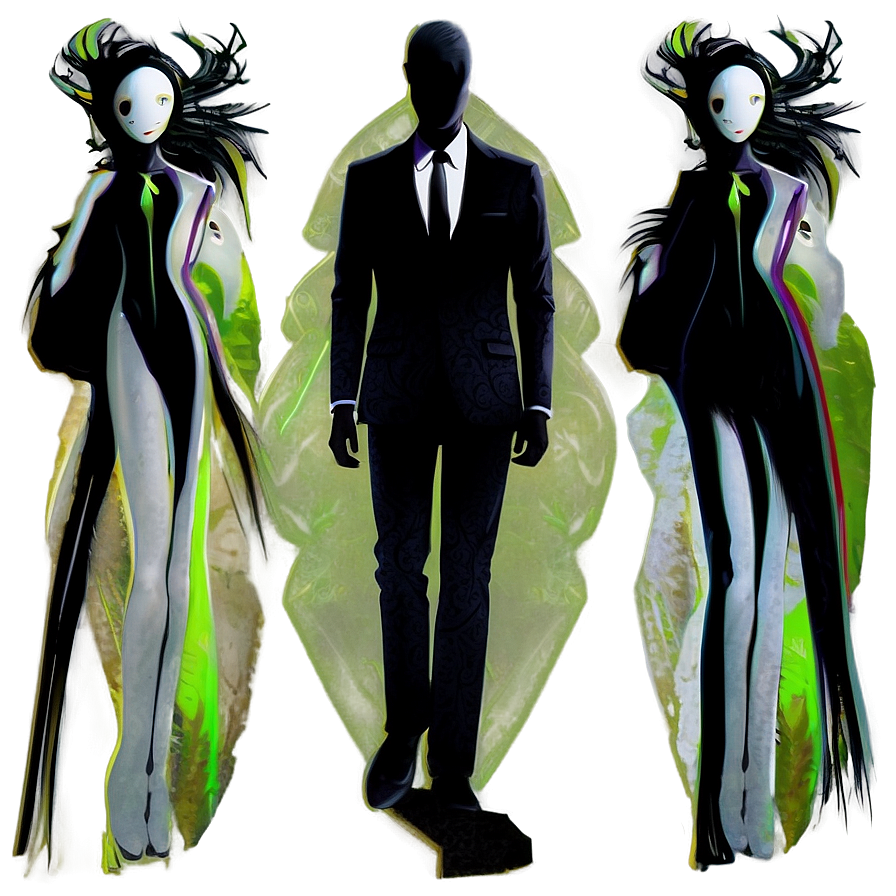 Slender Man Silhouette Png 05252024 PNG Image