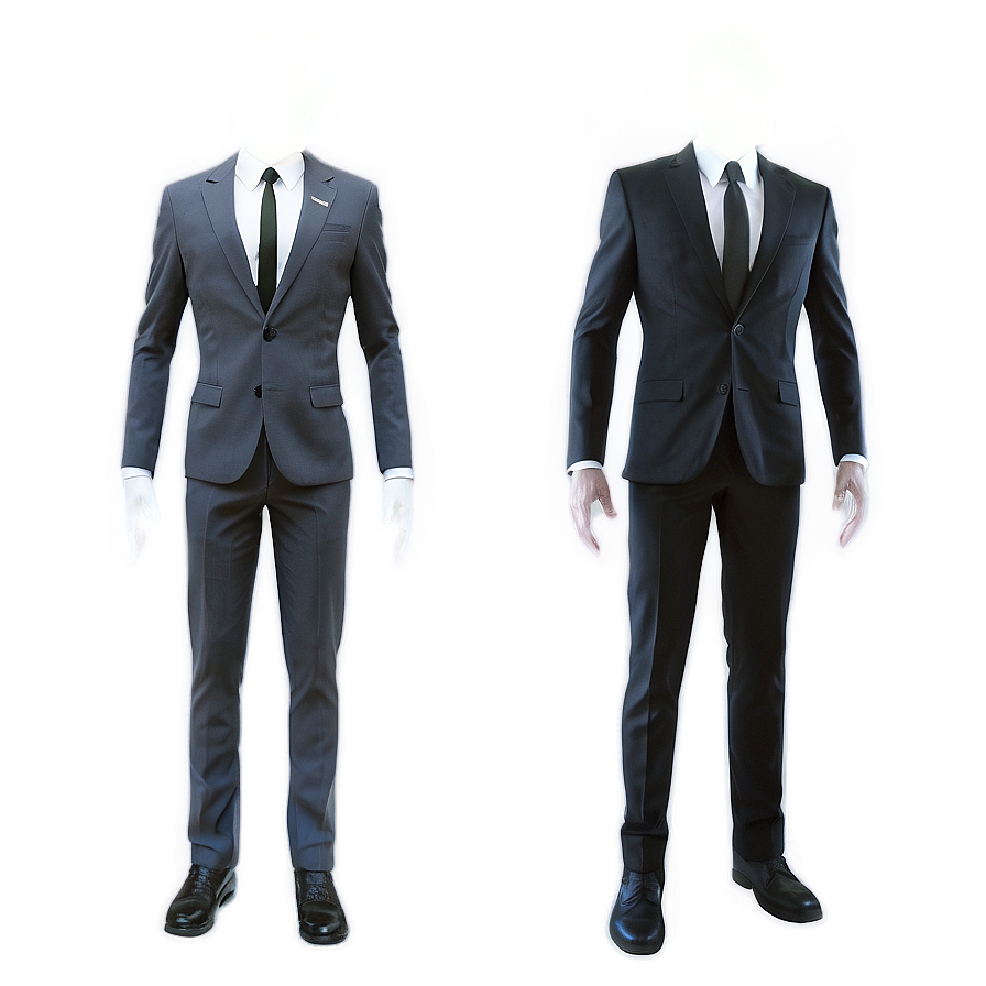 Slender Man Silhouette Png Dok PNG Image