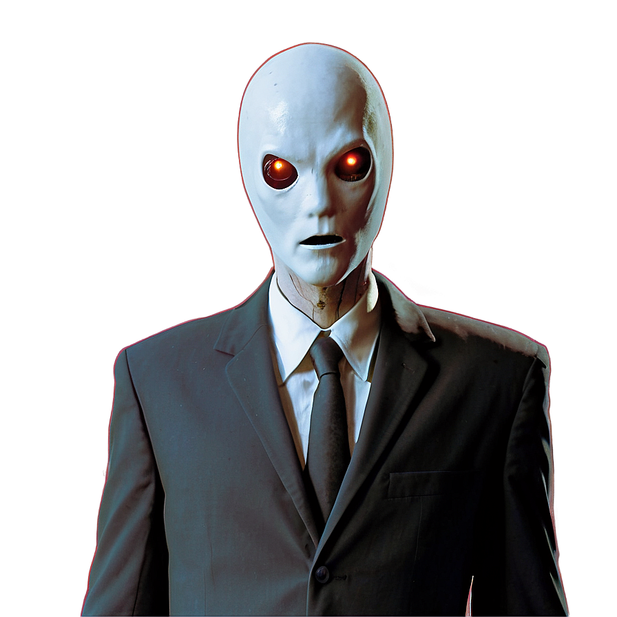 Slender Man Stalking Png Lgp PNG Image