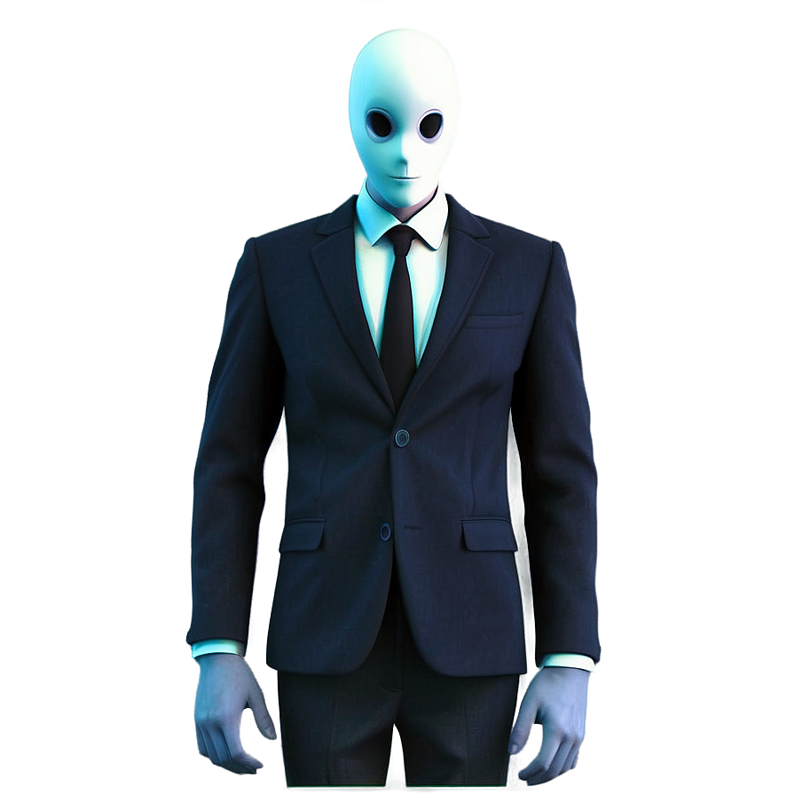 Slender Man Urban Legend Png Ens PNG Image