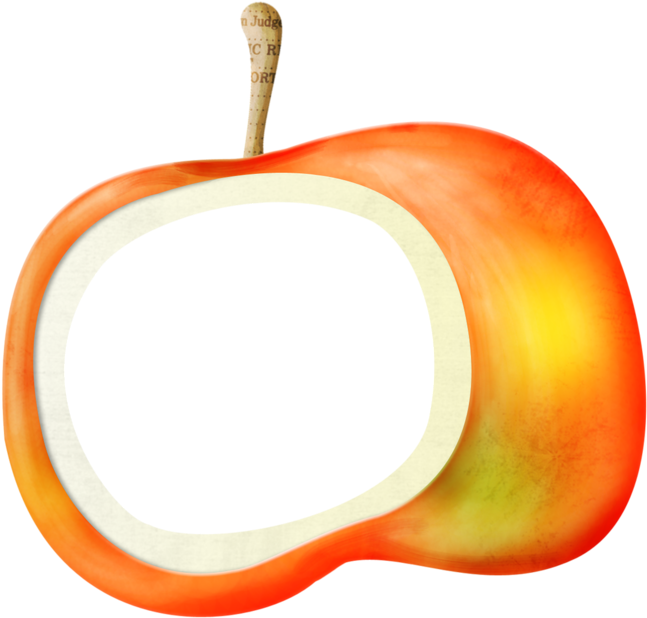 Sliced Apple Transparent Background PNG Image