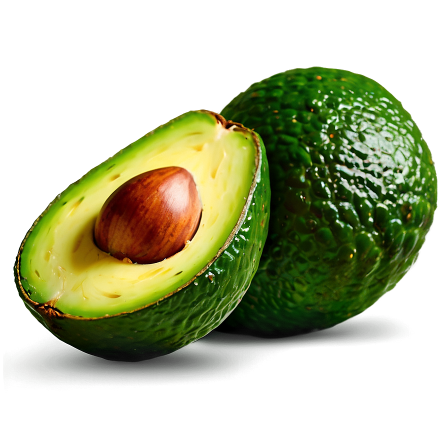 Sliced Avocado Top View Png 74 PNG Image