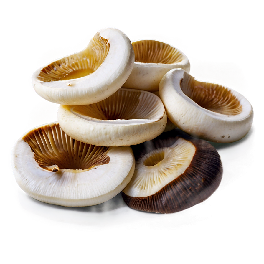 Sliced Mushrooms Png Cum34 PNG Image