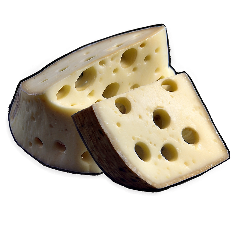 Sliced Swiss Cheese Stack Png 06132024 PNG Image