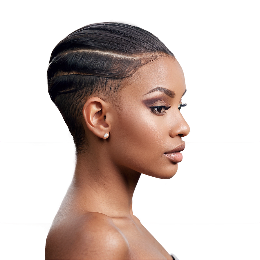 Slicked-back Hair Edges Png Acd80 PNG Image