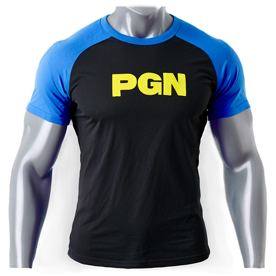 Slim Fit Black T Shirt Png Kkb61 PNG Image